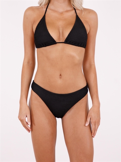 Neo Noir Skin Sand Crepe Bikini Top Black Shop Online Hos Blossom